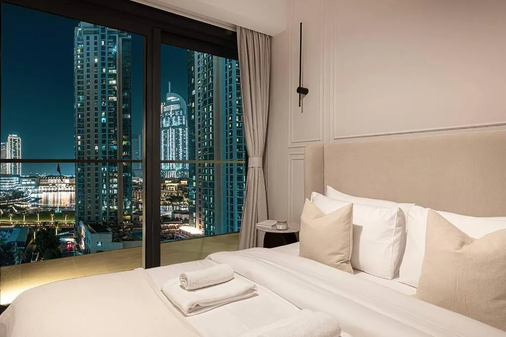 Iconic 2Br Apartment With Burj Khalifa And Fountain Views - Next To Dubai Opera And Near Dubai Mall 0*,