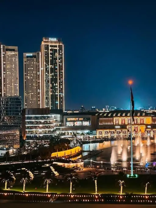 Iconic 2Br Apartment With Burj Khalifa And Fountain Views - Next To Dubai Opera And Near Dubai Mall