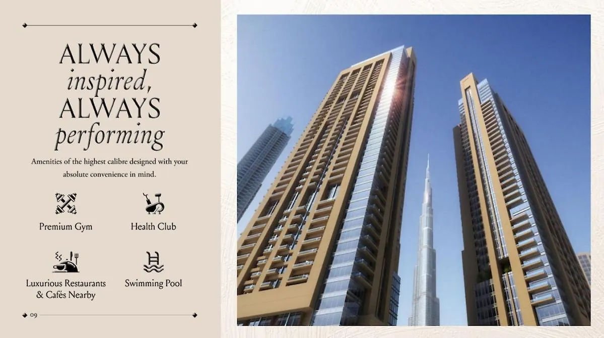 Iconic 2Br Apartment With Burj Khalifa And Fountain Views - Next To Dubai Opera And Near Dubai Mall