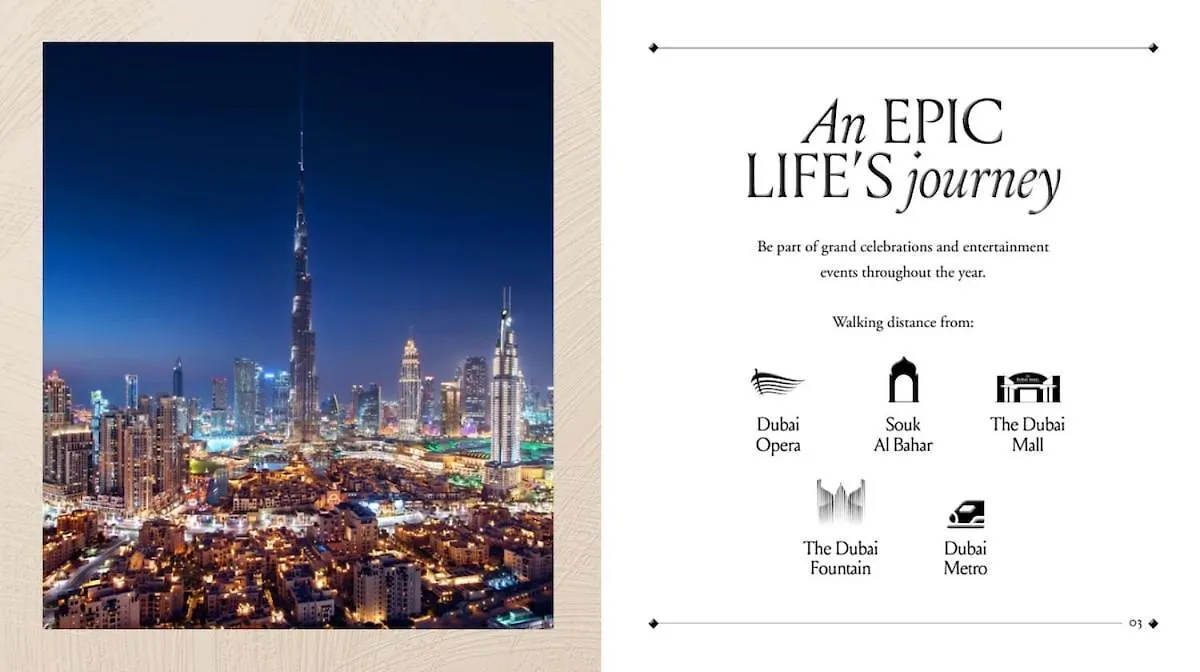 Iconic 2Br Apartment With Burj Khalifa And Fountain Views - Next To Dubai Opera And Near Dubai Mall 0*,